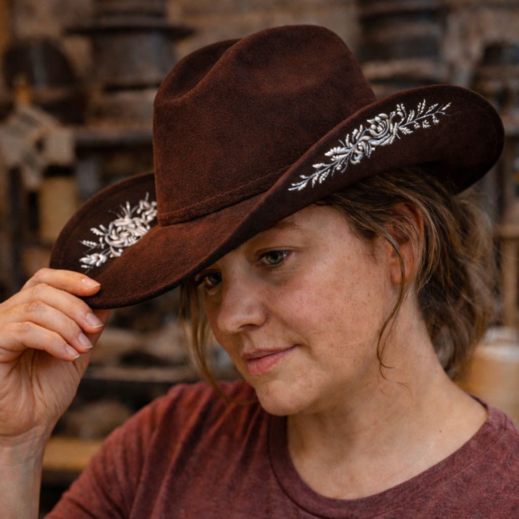 RustRose Hats The Wildflower Hat